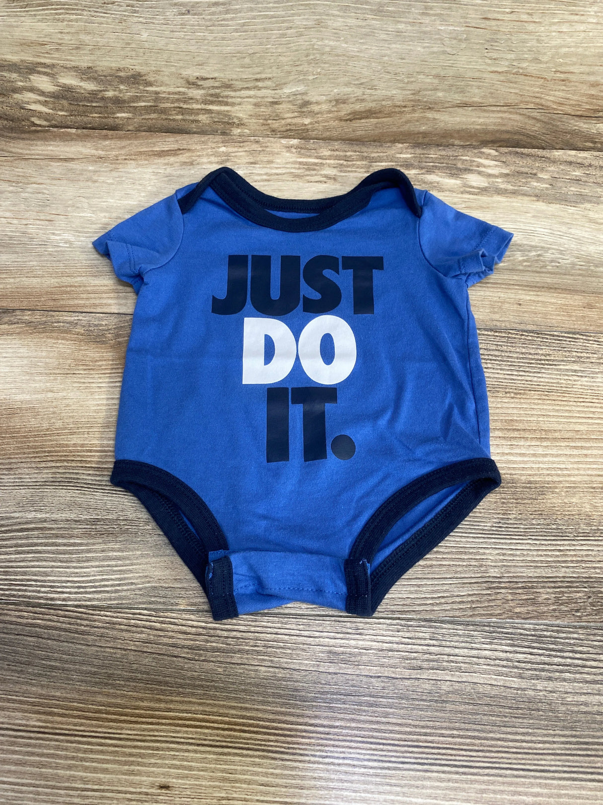 Nike Just Do It Bodysuit Blue sz 3m - Me n Mommy To Be