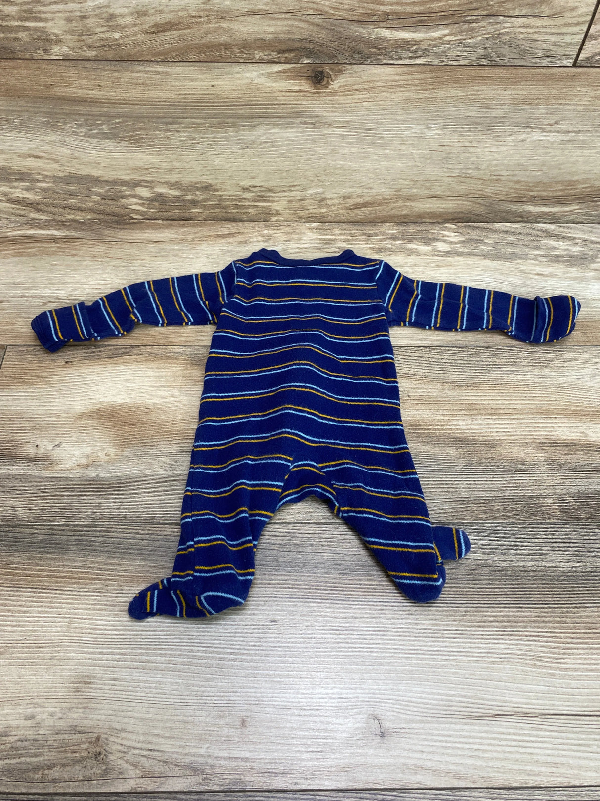 Carter's Striped Sleeper Blue sz Newborn