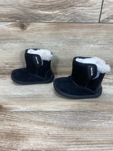 BMCiTYBM Winter Fur Lined Baby Snow Boots Black Sz 7c