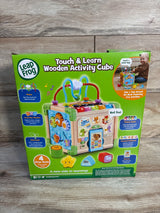 NEW LeapFrog Touch & Learn Wooden Activity Cube