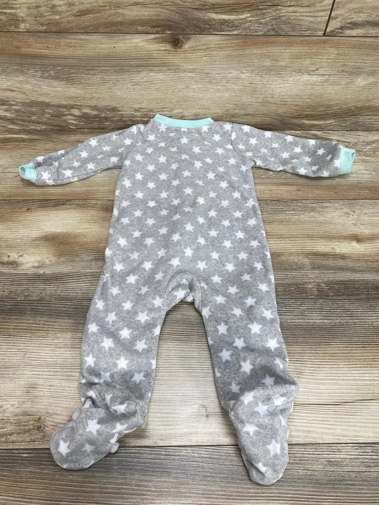 Simple Joys Star Print Blanket Sleeper Grey sz 6-9m