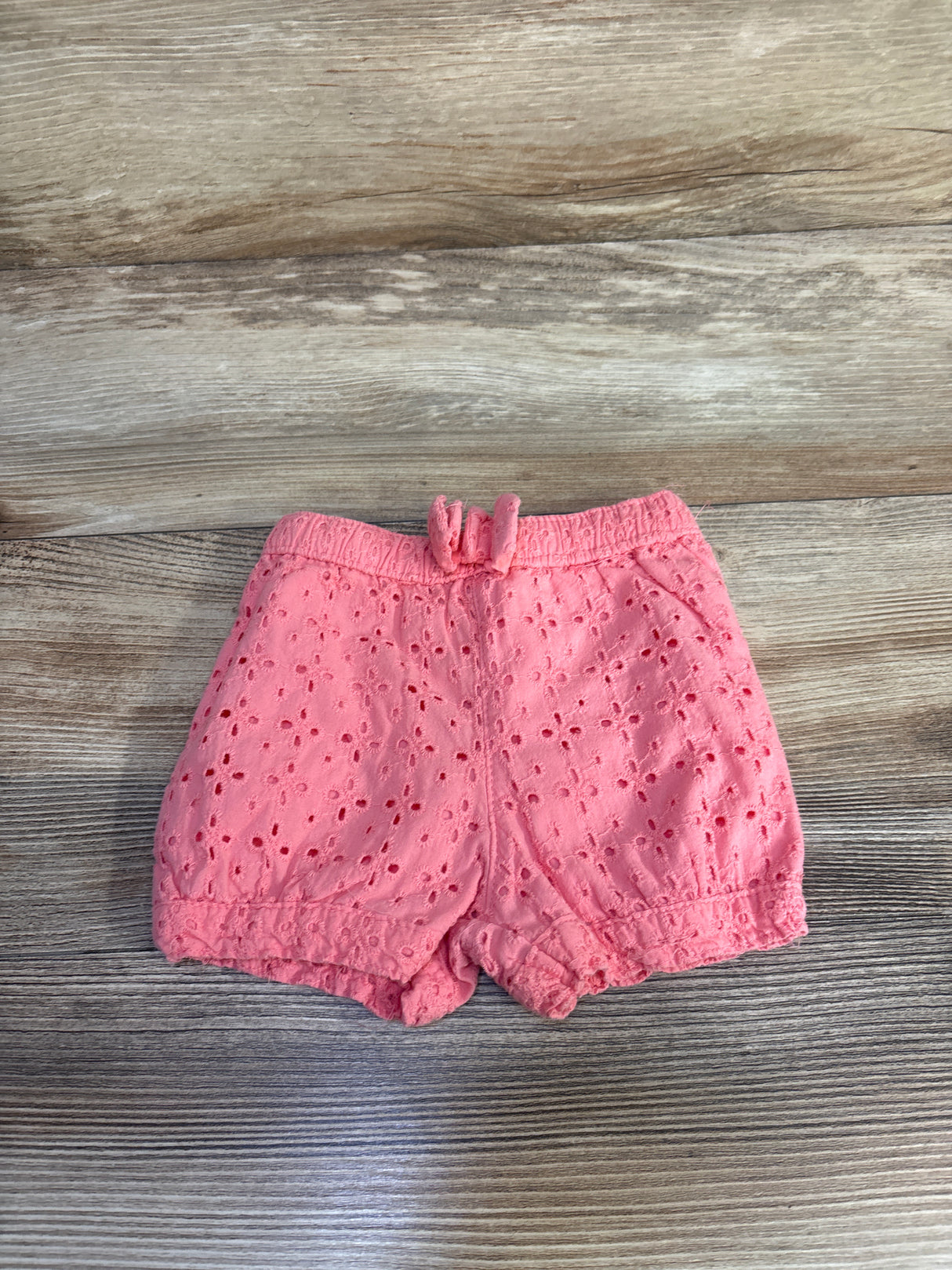 Daisy Fuentes Eyelet Shorts Pink sz 12m