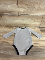 Nike Dri-Fit Long Sleeve Bodysuit Grey sz 6m