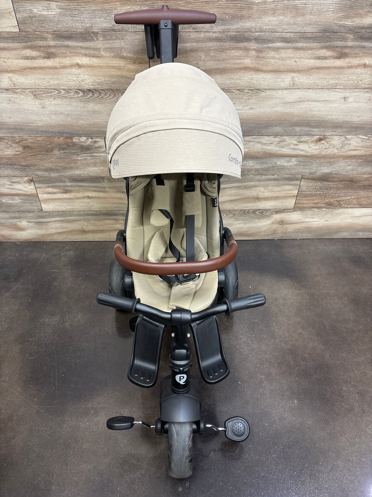 QPlay ComfoMax 8-in-1 Foldable Baby Tricycle Stroller