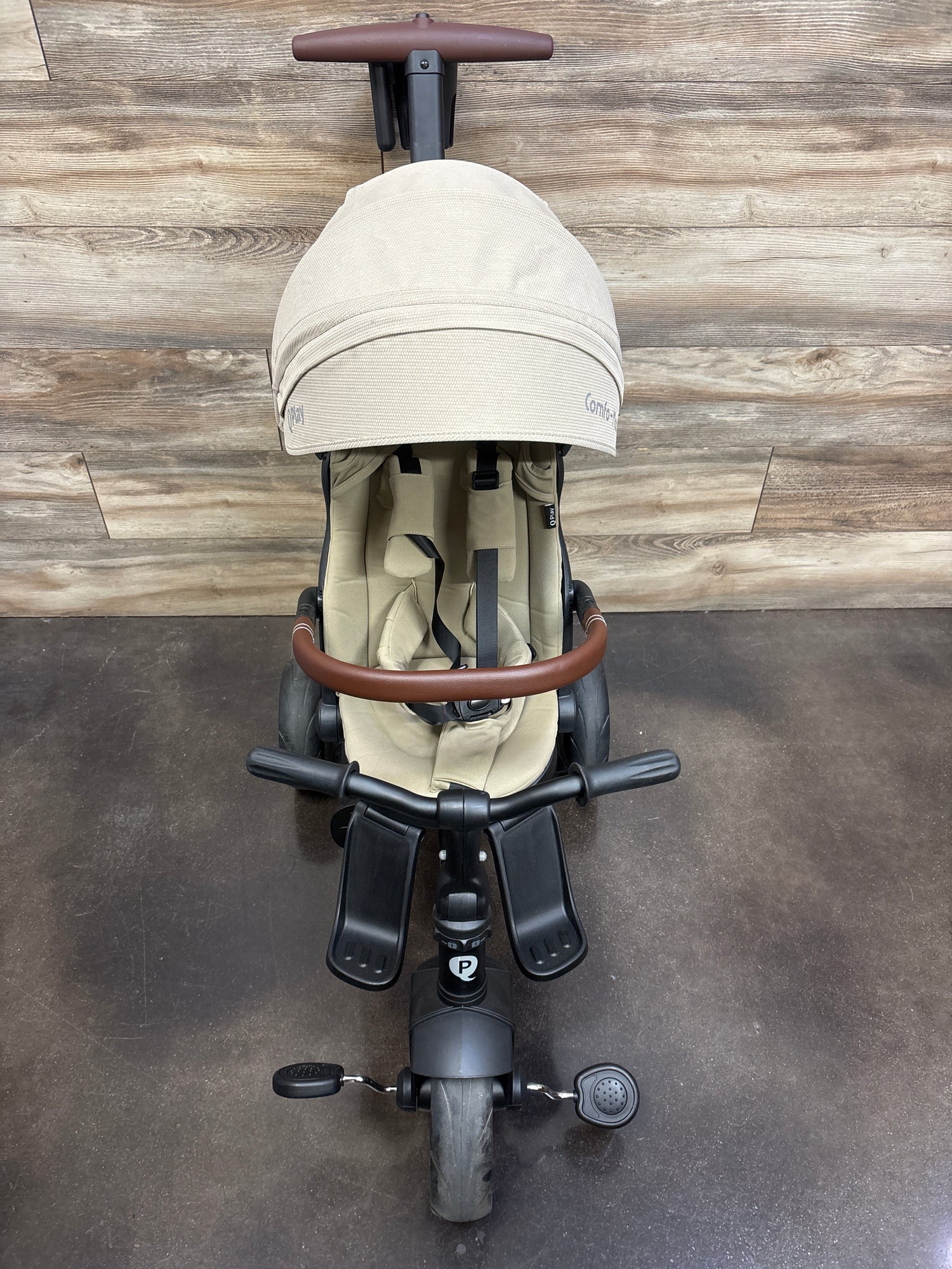 QPlay ComfoMax 8-in-1 Foldable Baby Tricycle Stroller