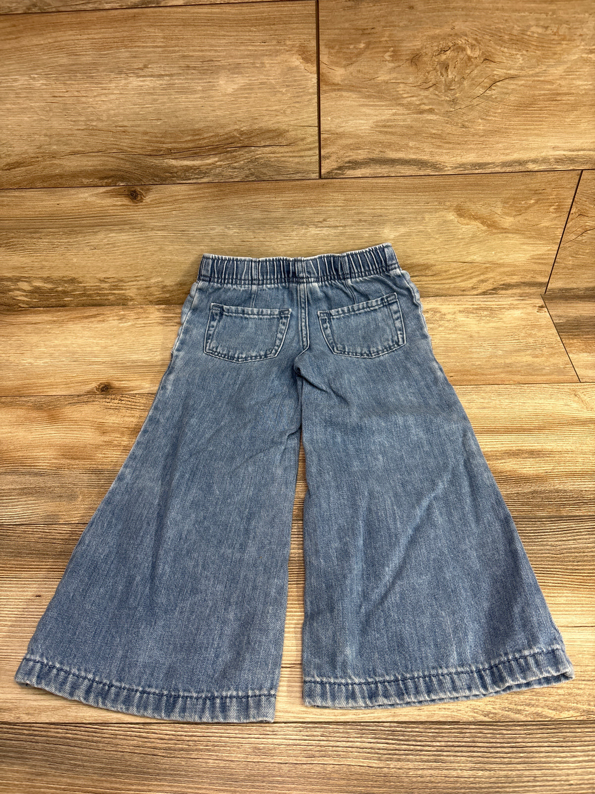 Cat & Jack Wide Leg Jeans Blue sz 4/5T