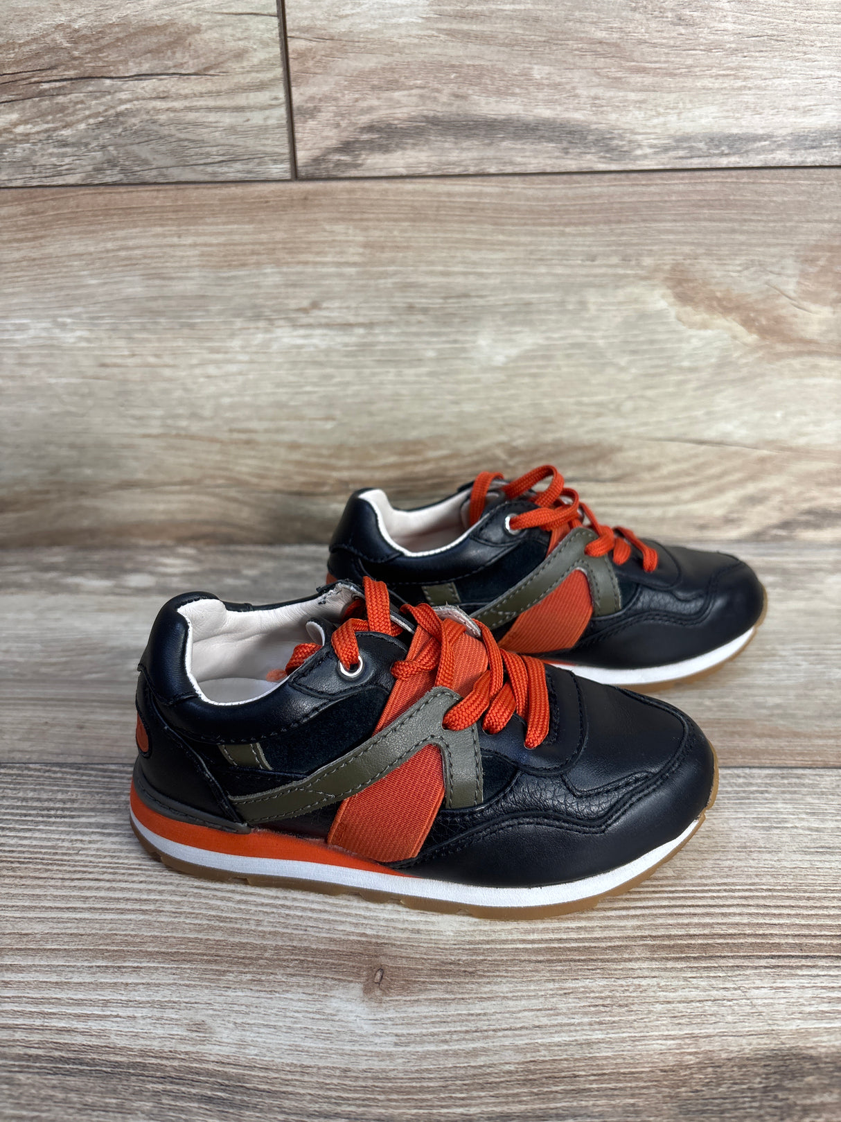 Dolce & Gabbana Bambino Leather Sneakers Black sz 9c