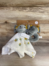 NEW Lila & Jack 2pc Rattle & Security Blanket 2pc Gift Set