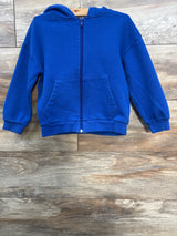 H&M Full Zip Hoodie Blue sz 5-6