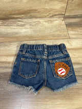 Old Navy Patch Denim Shorts Blue sz 3-6m