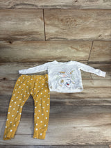 Carter's 2pc Pajama Set White sz 18m