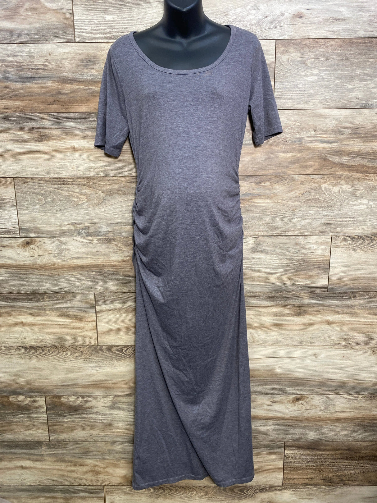 Motherhood Maternity Maxi Dress Grey sz Medium