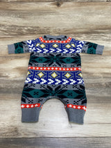 Hanna Andersson Fair Isle Coverall Grey sz 0-3m - Me n Mommy To Be