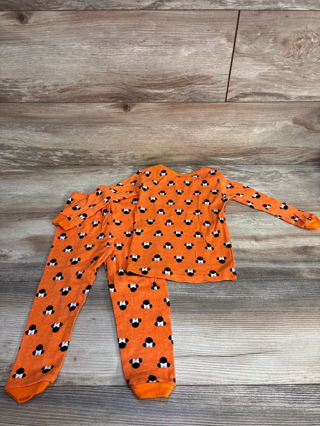 Disney 2pc Minnie Mouse Halloween Pajama Set Orange sz 3T - Me n Mommy To Be