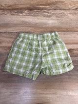 First Impressions Plaid Shorts Green sz 12m - Me n Mommy To Be