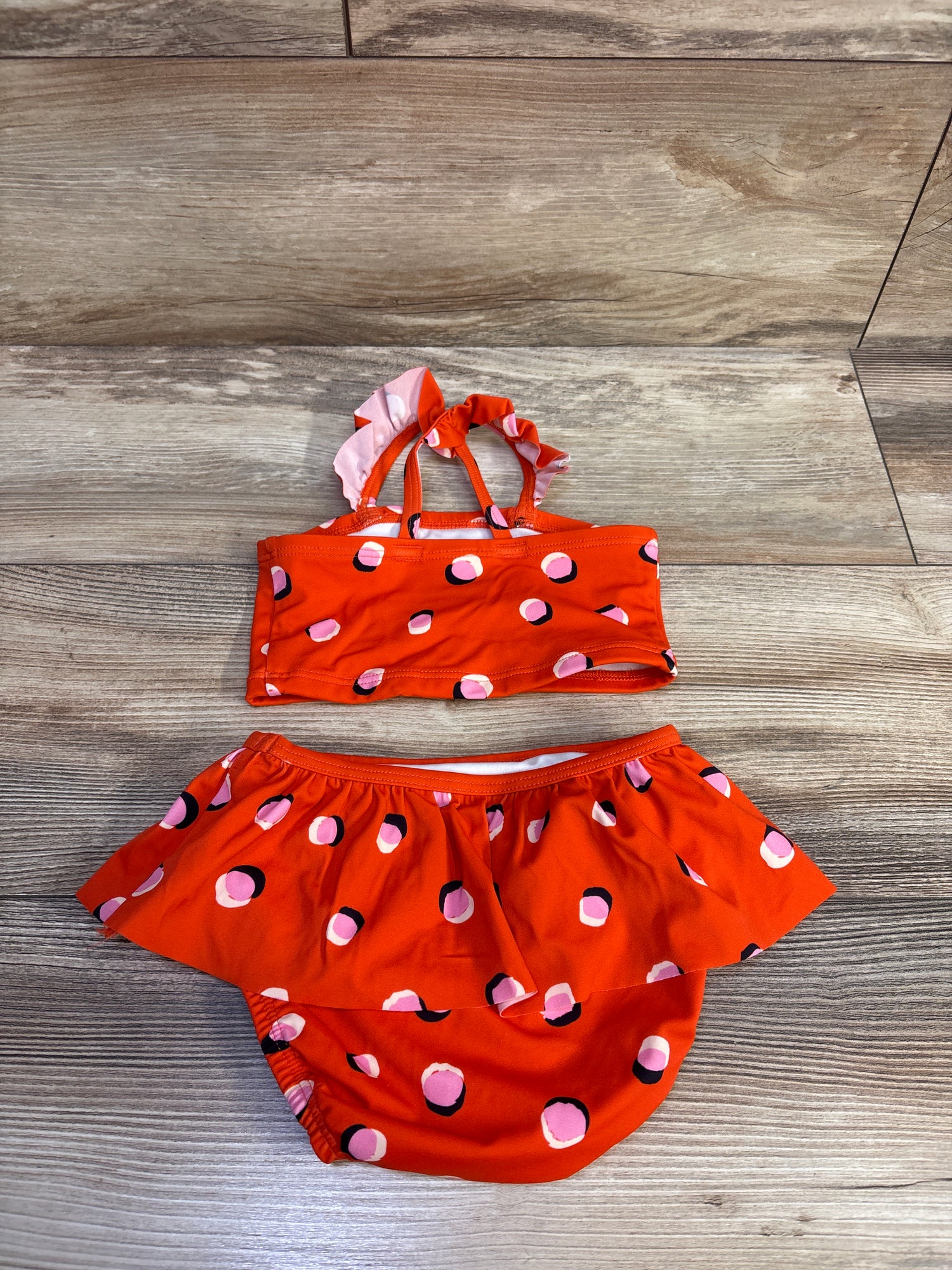 Hanna Andersson 2pc Swimsuit Orange sz 2T