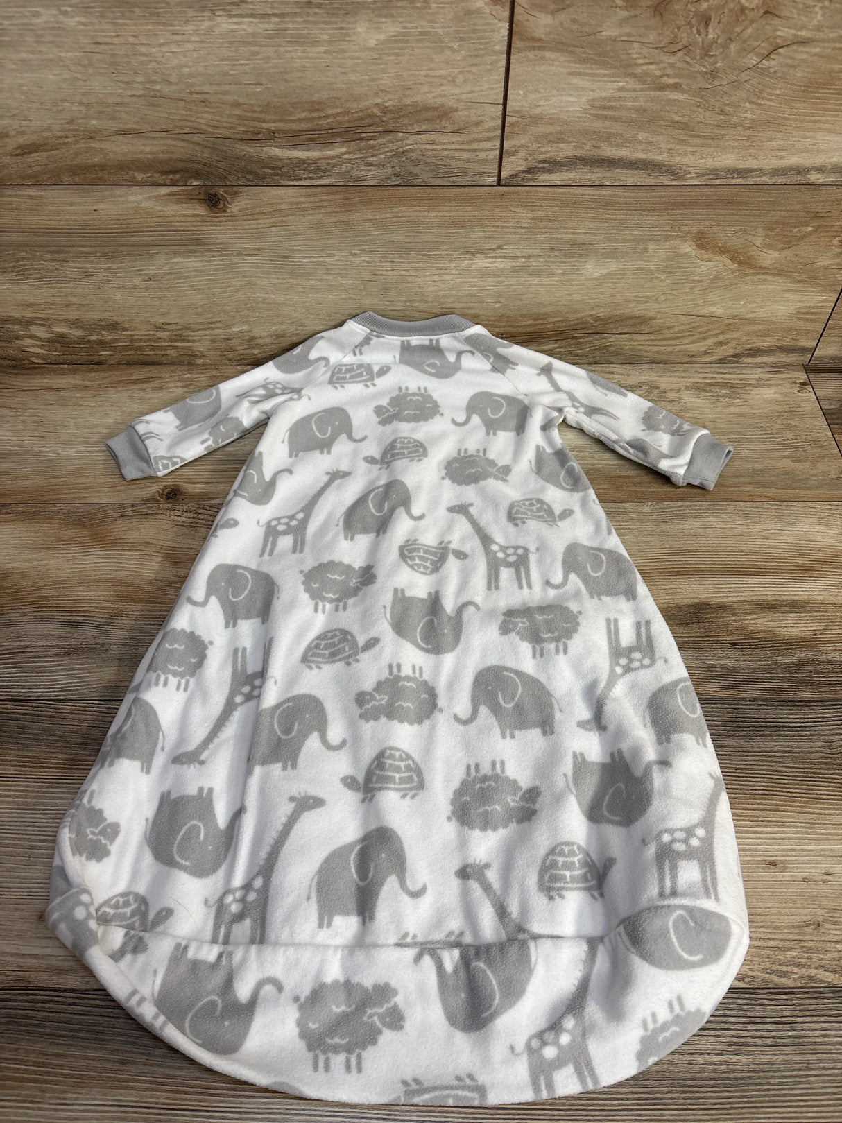Simple Joys Elephant Fleece Sleep Bag White sz 3-6m