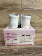 Tip Top Genuine Leather 301 Shoes White sz 2c