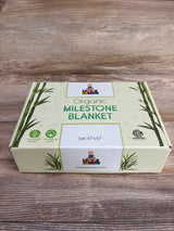 NEW Little Genius Organic Milestone Blanket