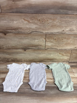 Just One You 3pk Ribbed Bodysuits Green sz 3m