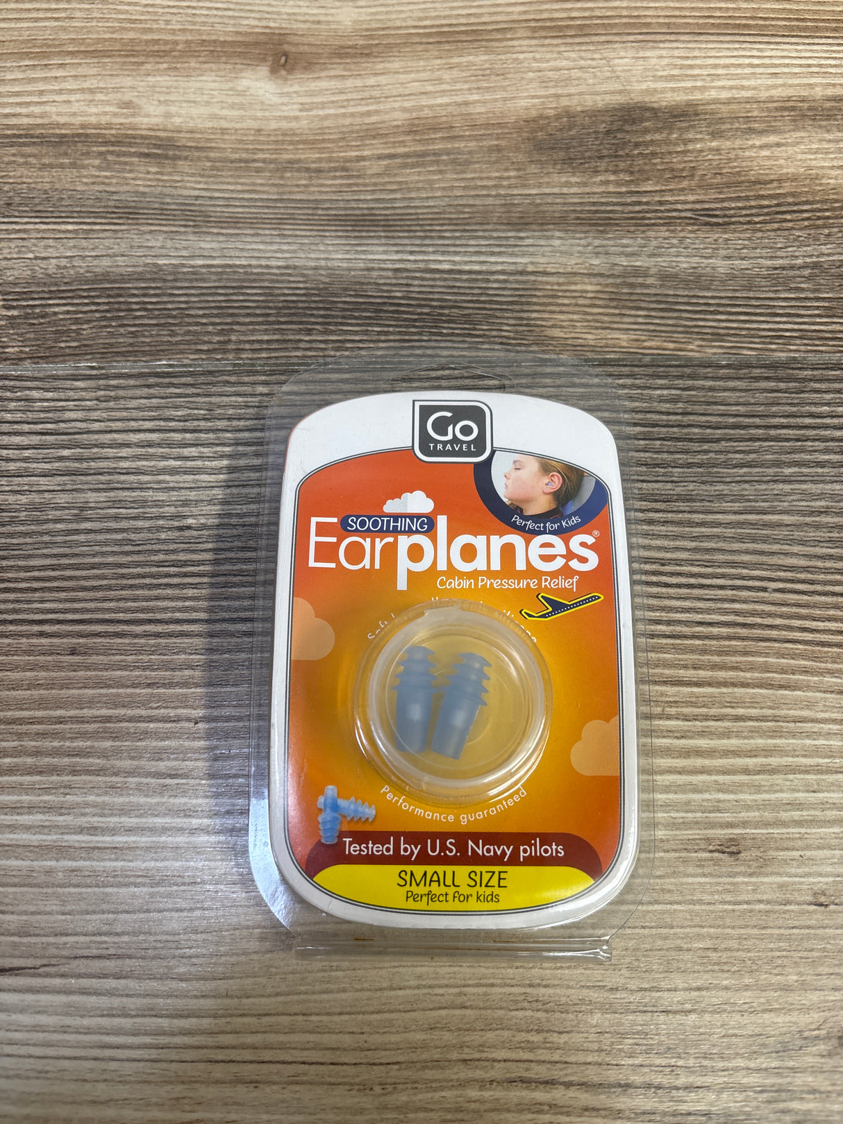 NEW Go Travel Soothing Earplanes - Cabin Pressure Relief sz Small