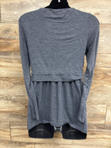 Mamalicious Mlanabel Nursing Top Grey sz Medium