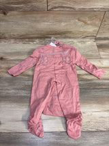 NEW Just One You 3pc Owl Print Kimono Bodysuit & Bottoms Pink sz 6m