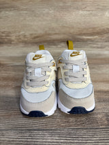Nike Air Max 1 EasyOn TD 'White Light Orewood Brown' Sneakers sz 4c