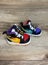 Air Jordan 1 Mid SS TD 'Championships' Sneakers sz 2c