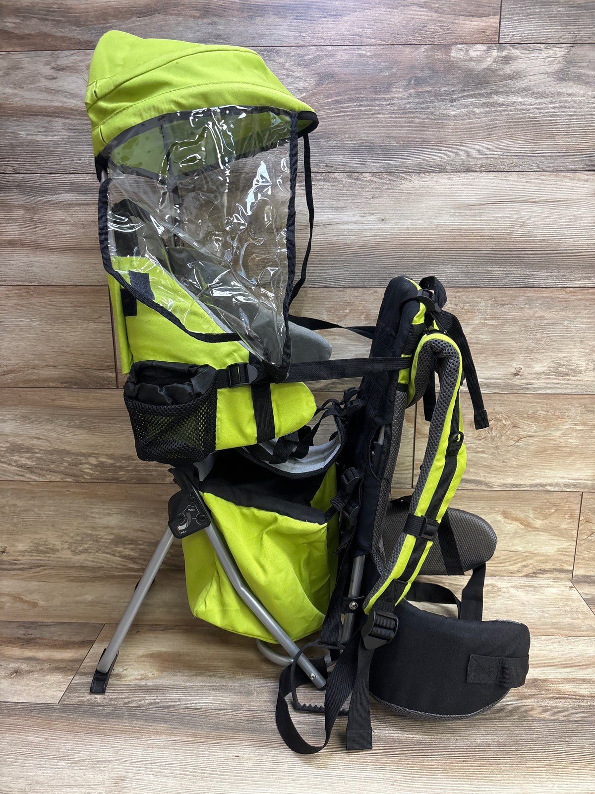 Besrey Toddler Hiking Backpack Carrier - Lime Green