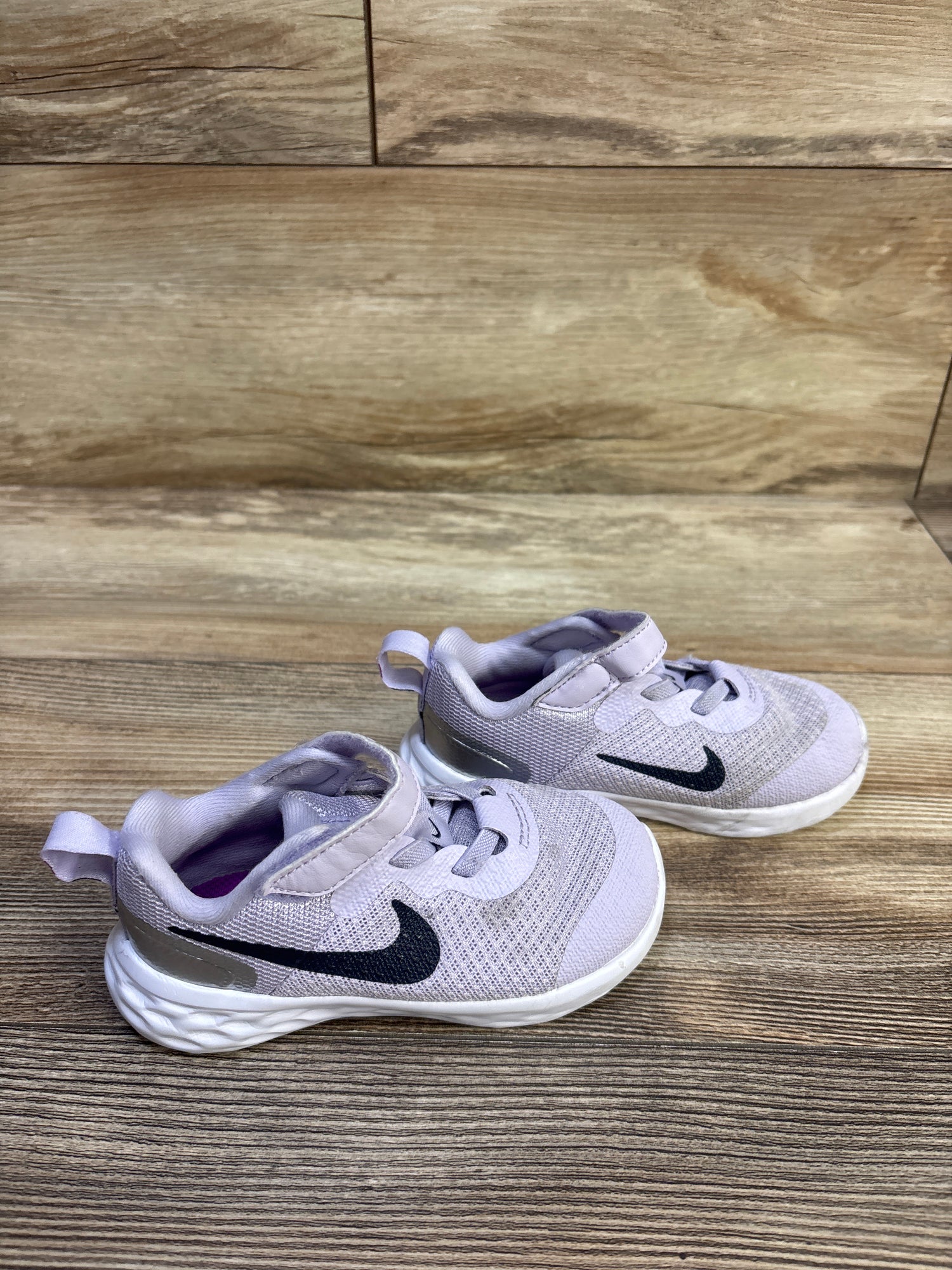 Nike Revolution 6 TD 'Violet Frost' Sneakers sz 8c