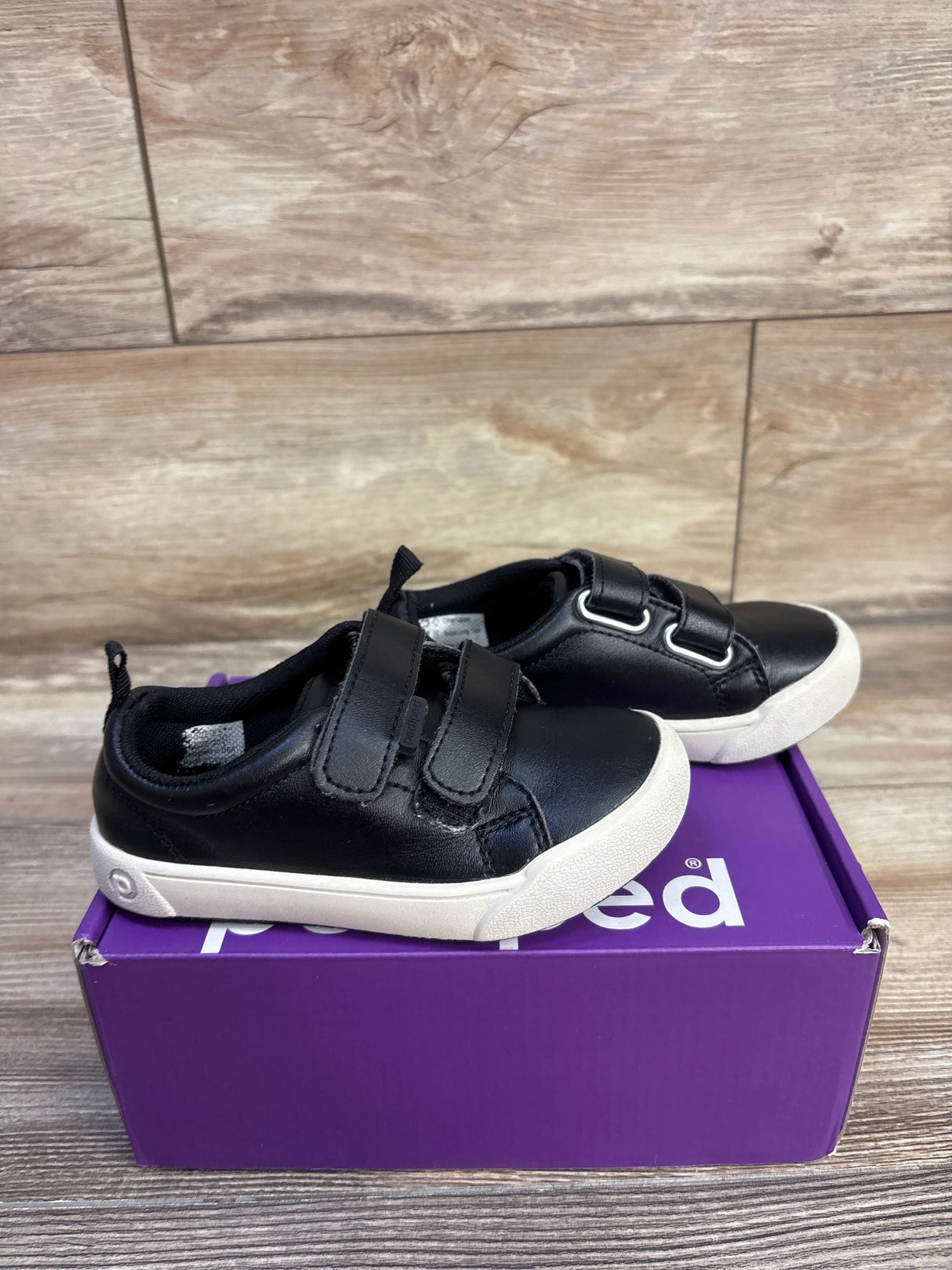 NEW Pediped Avery Flex Sneakers Black sz 8.5c