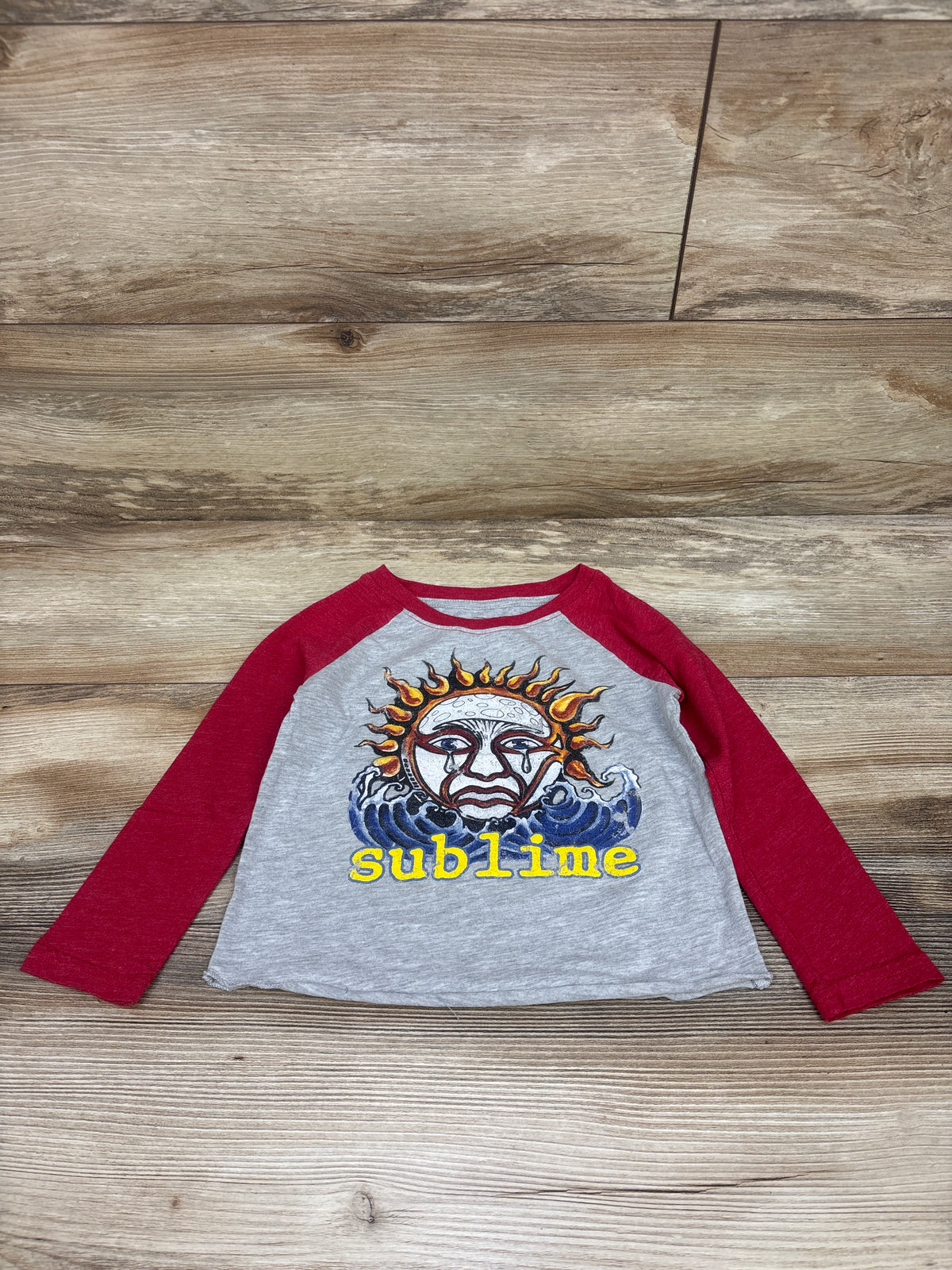 Nirvana Shirt Red/Grey sz 2T