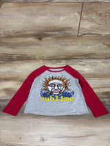 Nirvana Shirt Red/Grey sz 2T