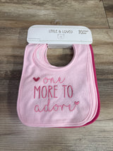 NEW Little & Loved 10pk Infant Bibs Pink
