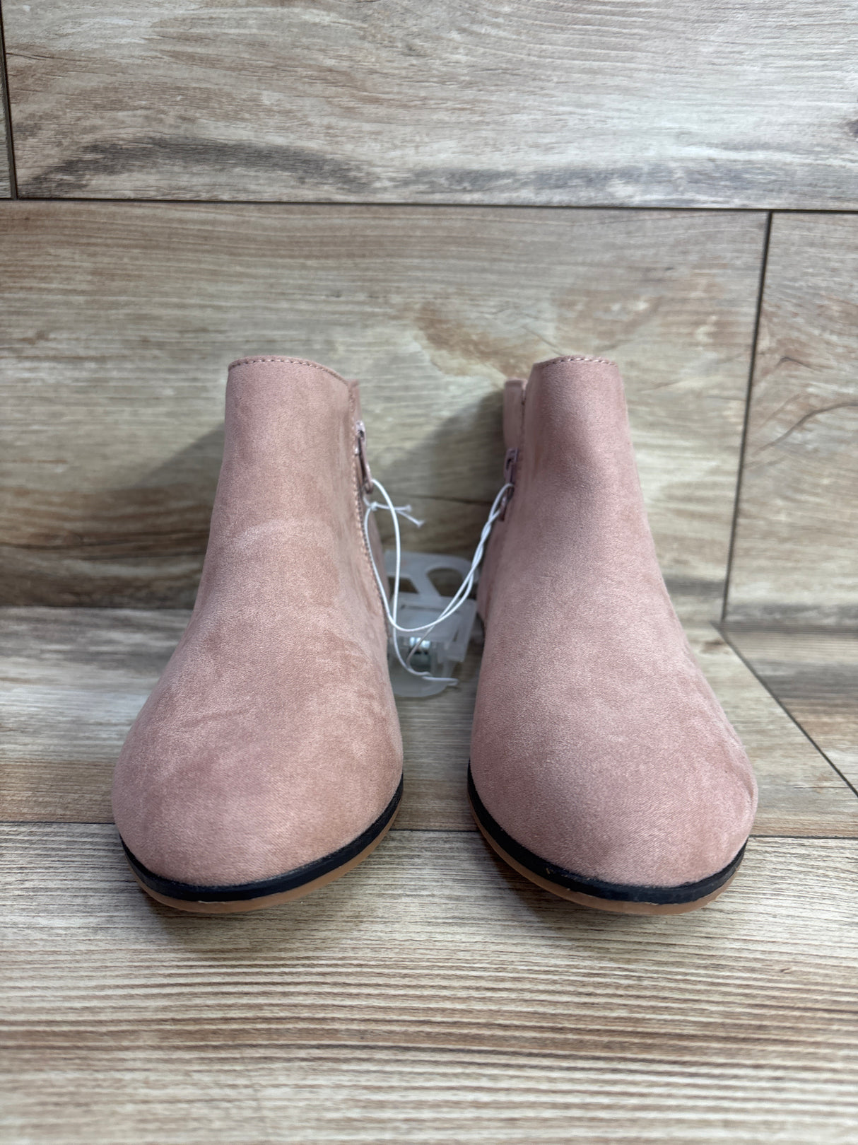 NEW Cat & Jack Girls' Opal Zipper Booties Pink sz 3Y