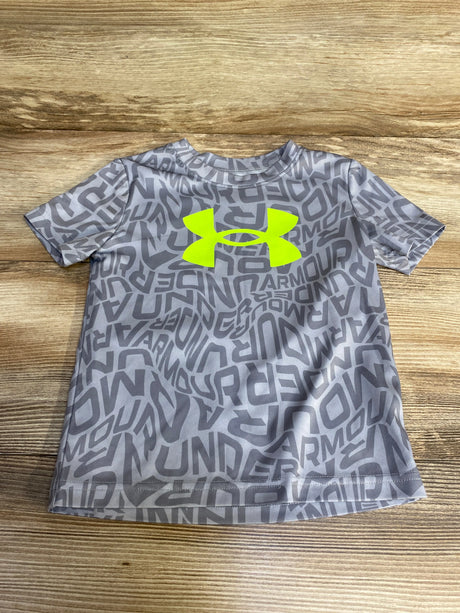 Under Armour Logo Shirt Grey sz 3T - Me n Mommy To Be