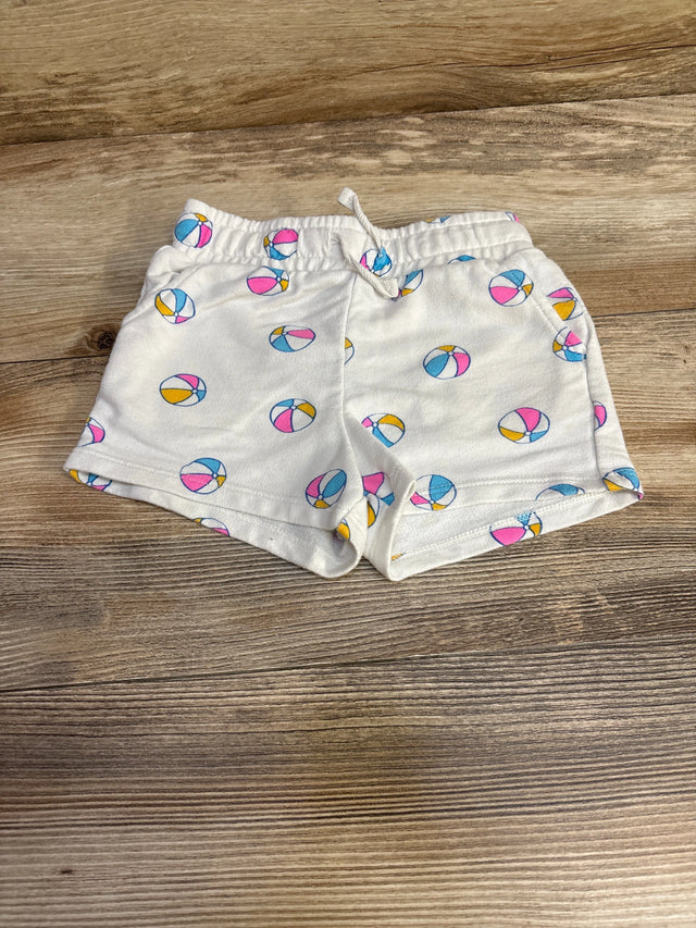 Cat & Jack Beach Balls Drawstring Shorts White sz 3T - Me n Mommy To Be