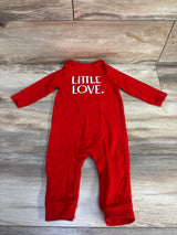 Cat & Jack Little Love Coverall Red sz 6-9m