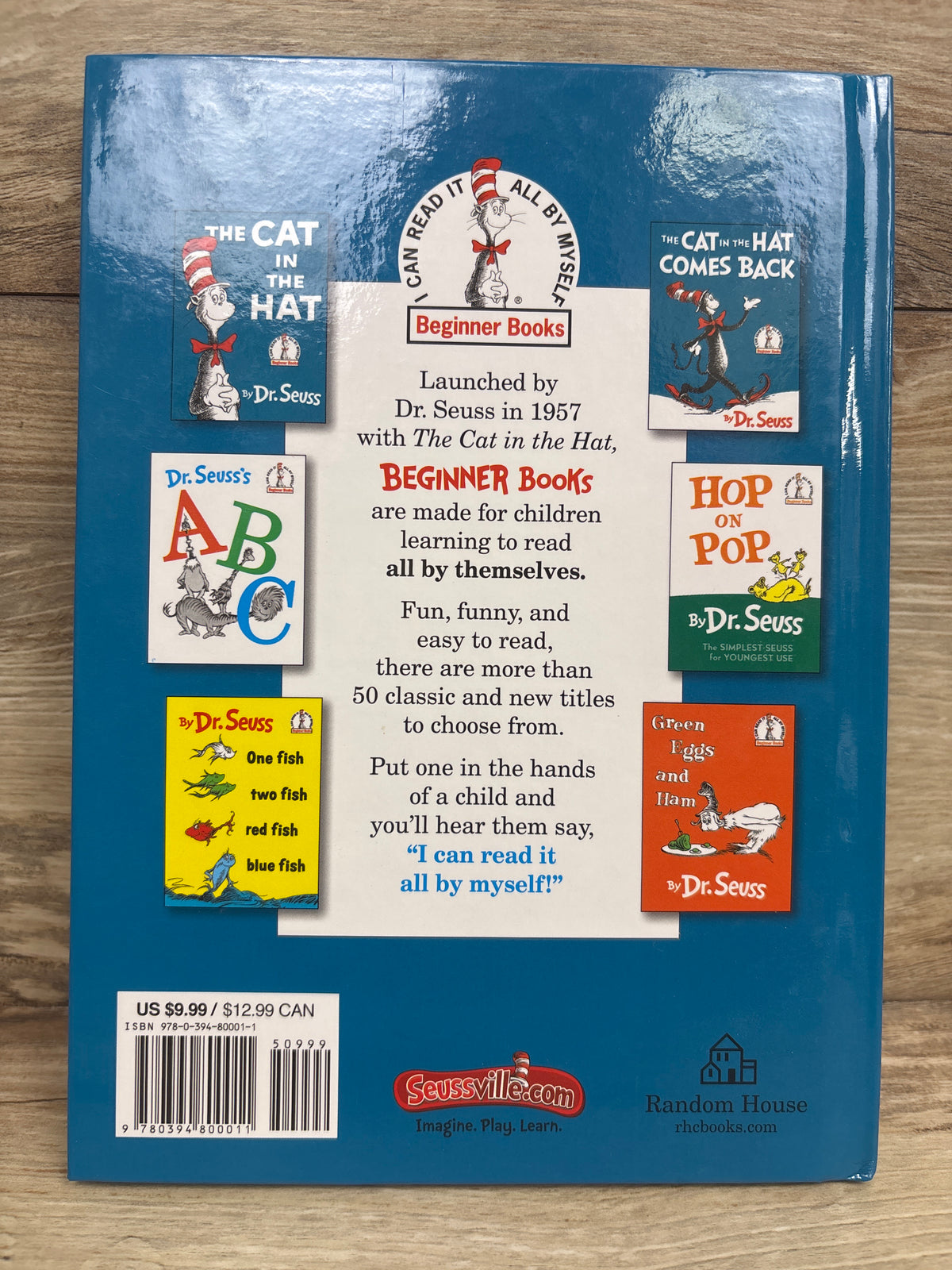 Dr. Seuss The Cat in the Hat Hardcover Book