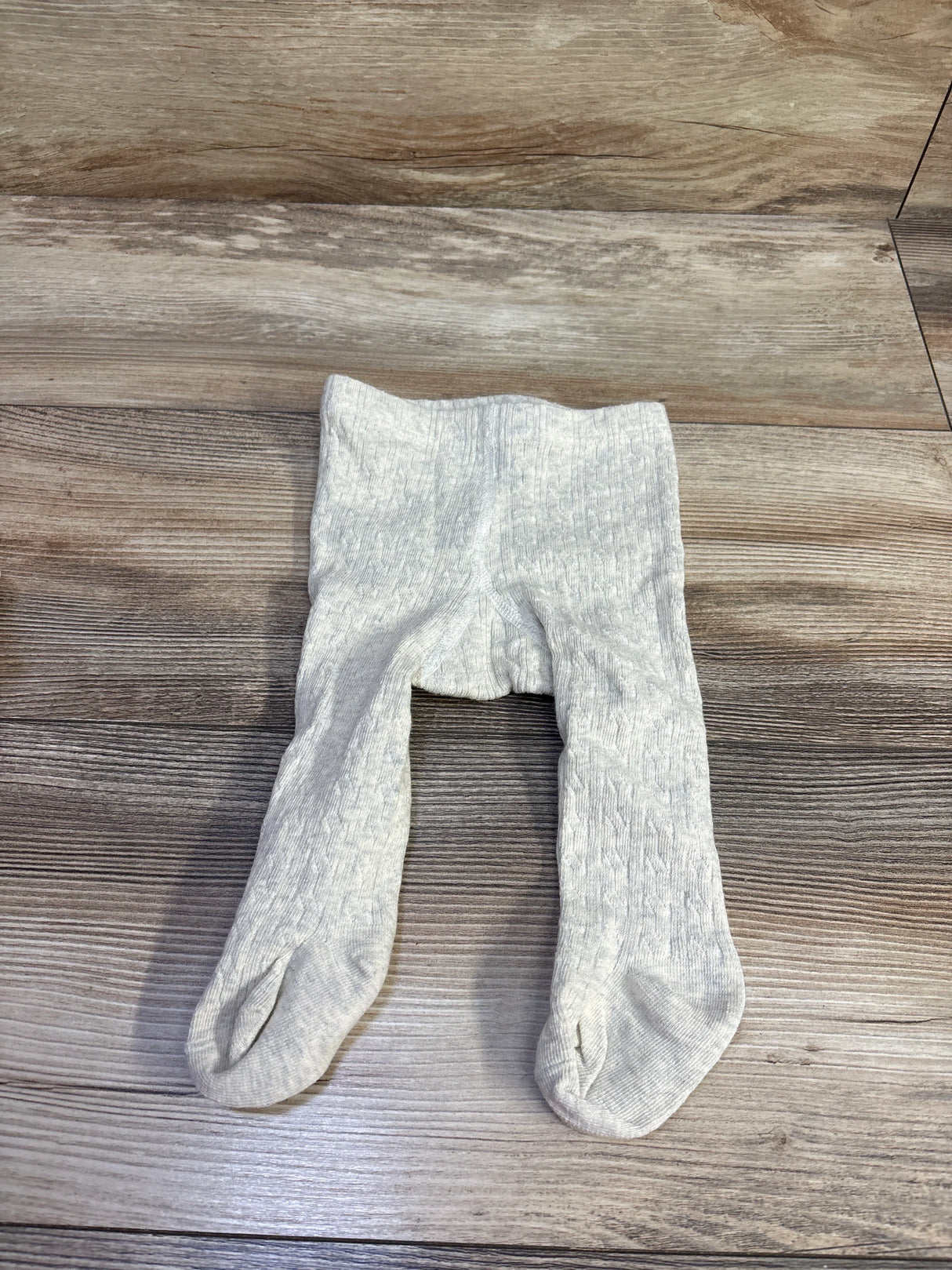 Little Stocking Co. Footed Tights Grey sz 0-6m