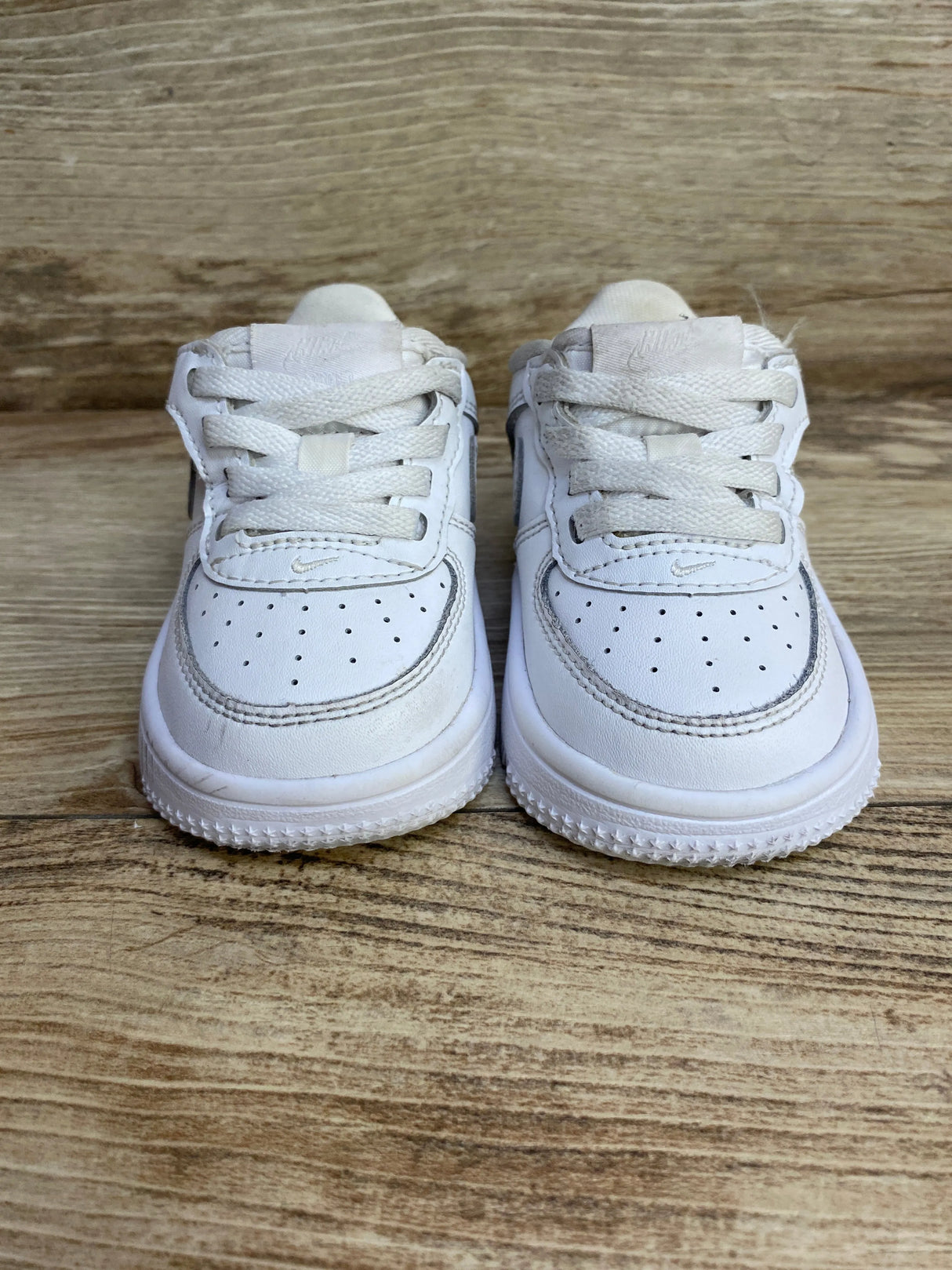 Nike Toddler Force 1 Low EasyOn White sz 4c