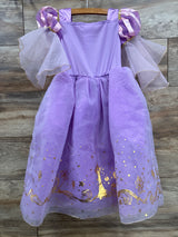 Disney Store Rapunzel/Tangled Costume Dress Purple sz 4T