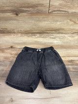 Zara Drawstring Denim Shorts Grey sz 5T