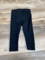 Cat & Jack Glitter Leggings Black sz 18m