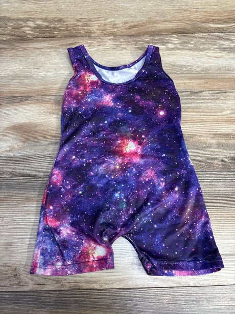Galaxy Biketard Purple sz 4-5T - Me n Mommy To Be