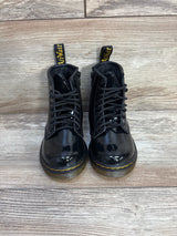 Dr. Martens Lace Up Boots in Patent Leather Black  sz 8c