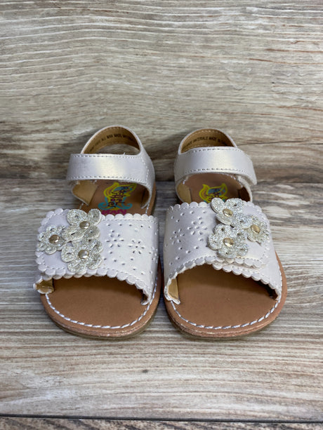 Rachel Faye Sandals Champagne sz 6c - Me n Mommy To Be