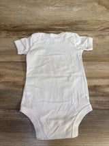 Bella + Canvas Santa Baby Bodysuit White sz 6-12m