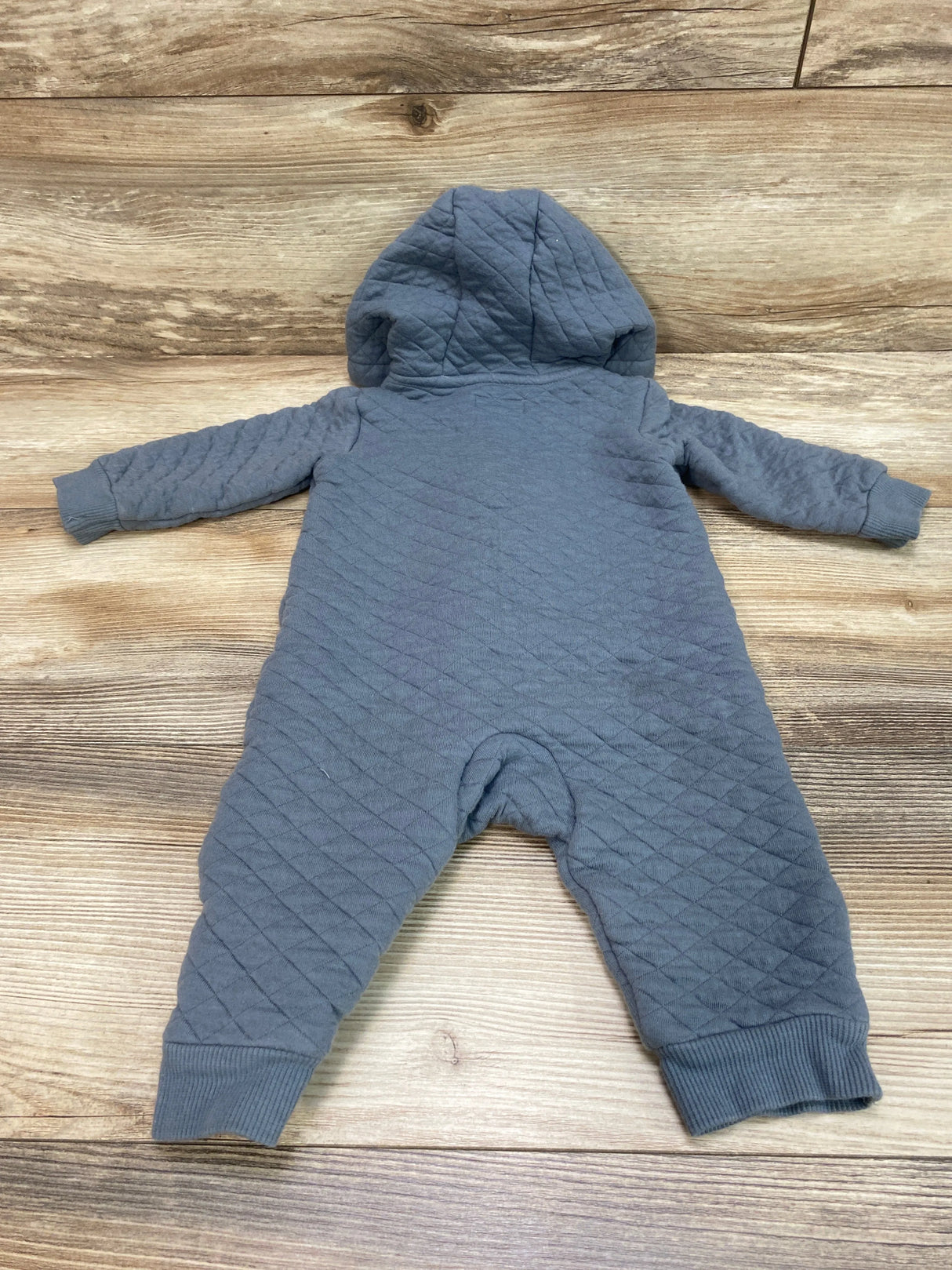 Little Planet Hooded Quilted Jumpsuit sz 6m